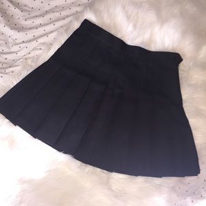 Black American Apparel Tennis Skirt